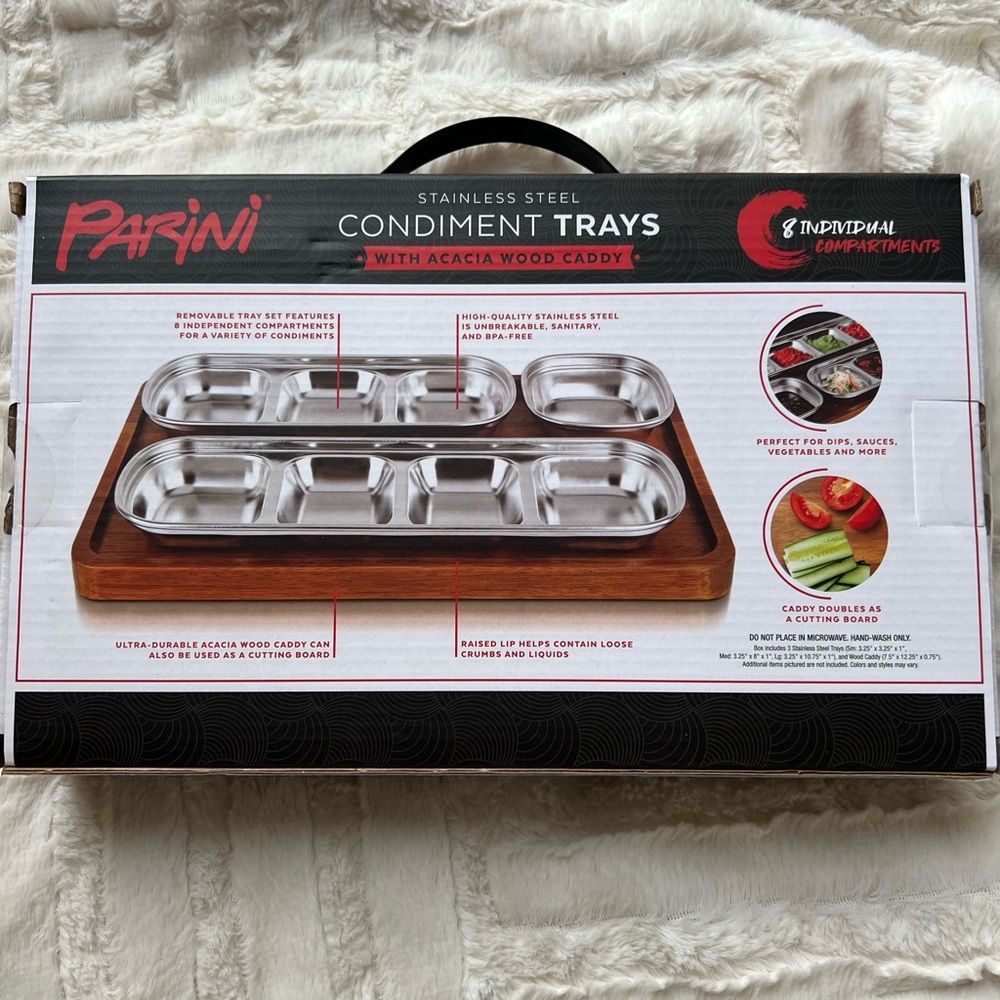NEW Condiments tray product